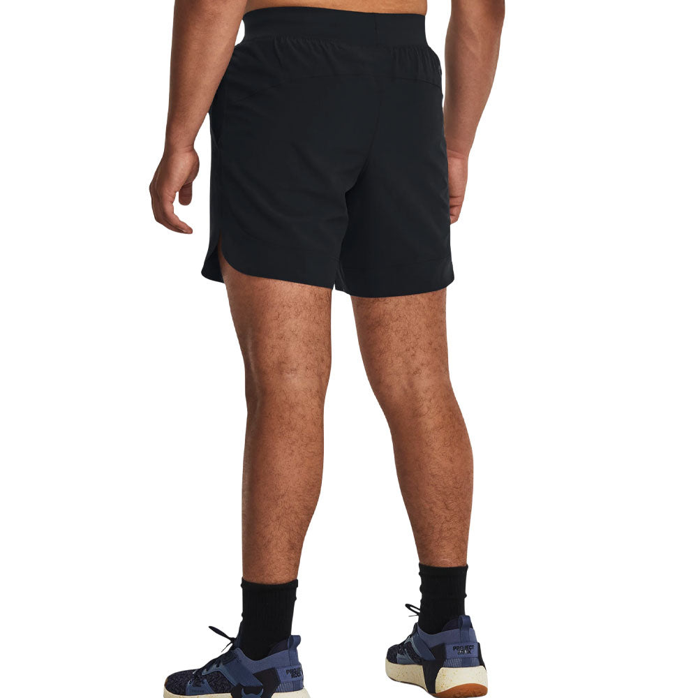 Short Largo Under Armour para Hombre Project Rock Unstoppable Sts Negro