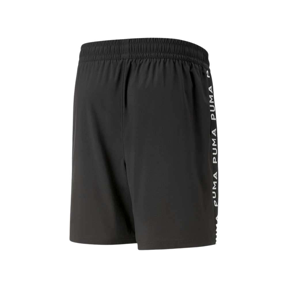 Short Largo Puma para Hombre Fit 7in Taped Woven Short Negro