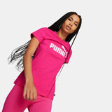 Playera Manga Corta Puma para Mujer Ess Logo Tee