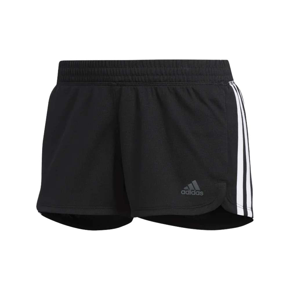 Short Adidas Mujer Pacer 3S Knit Du3502 Negro SPORT MASTERS