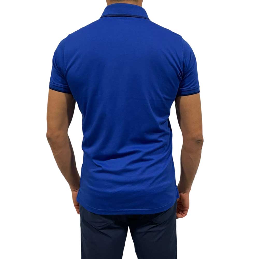 Playera polo cruz discount azul