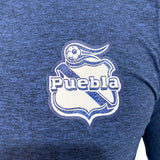 Playera Pirma Hombre Medio Cierre Club Puebla 23-24 Azul