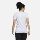 Playera Adidas Mujeres W Basic Bos Tee Blanco