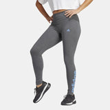 Licra Adidas Mujer W Lin Leg Gris