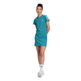 Vestido Adidas Mujer W 3S Fit T Dr Il3382 Aqua