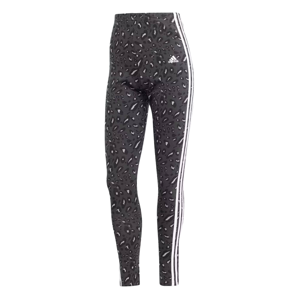 Leggings Adidas Mujer Anml 3S Leg In9933 Negro Blanco