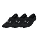 Calcetas Invisibles Under Armour para Mujer  Breathe Lite Ultra Low 3 pack Negro