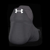 Calcetas Invisibles Under Armour para Mujer Breathe 2 No Show Tab 2 pack Blanco