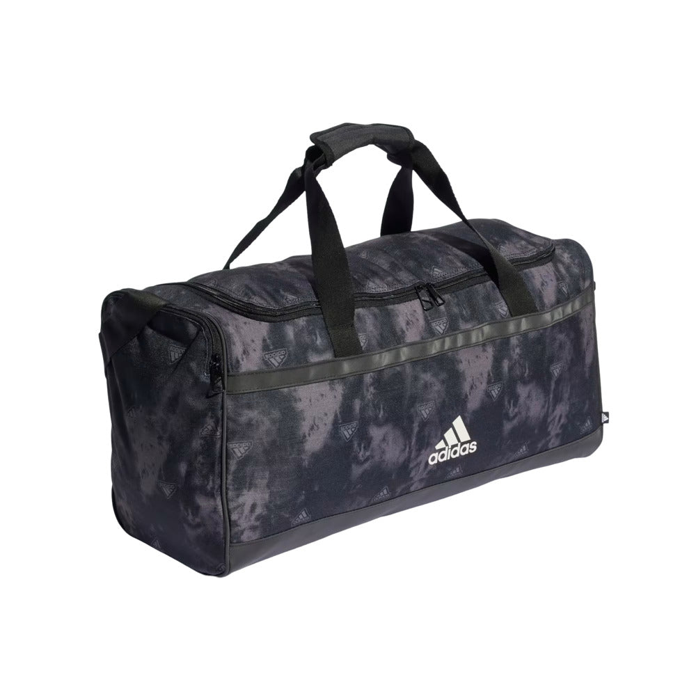 Maleta Adidas Unisex Lin Duf M Gfx U Is3784 Gris Negro